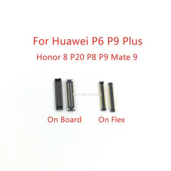  5-10 бр. LCD дисплей Гъвкав Конектор спк стартира строителни 40Pin За Huawei GR5 2017 P6 P9 Плюс Honor 8 P20 P8 P9 Подложки 9 Lite Конектор На дънната Платка