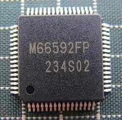  M66592FP M66592 QFP-64 В присъствието на чип за хранене