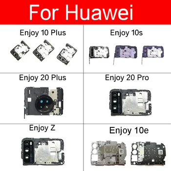  На капака на дънната платка за Huawei Enjoy Z 10 Плюс 20 Plus 20Pro 10S 10E Малка задната част на рамката на Капака на корпуса на дънната платка Резервни части