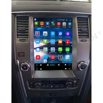 Андроид 10 За NISSAN PATROL Y62 2010-2018 Автомобилен Плейър, Радио GPS Навигация Авто Стерео Мултимедия IPS Сензорен Екран 2 Din