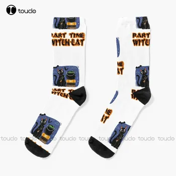  Чорапи Catoween Забавни Чорапи За Мъже Персонализирани Потребителски Унисекс Възрастни Юношески Младежки Чорапи С Дигитален Печат 360 ° Модни Нови Женски Мъжки