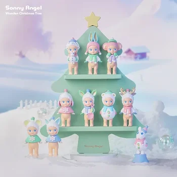  Новата серия на Сони Angel Winter Wonderland Blind Box Surprise Mini Box Открита модел Анимационни детски Коледни подаръци Играчки
