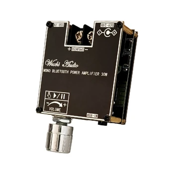  Модул усилвател ЗК-301B Mono мощност 30 W Поддържа Звукова карта BT5.3 + Aux + UDisk + USB AudioInput True Wireless TWS Pair Box