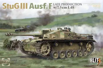  TAKOM 8015 Самоходни III Ausf в мащаб 1/35.F късно производство с пластмасово модельным комплект L48 7,5 см