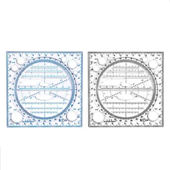  Мултифункционална Въртящ се модел за рисуване Артистичен Дизайн Строителен Архитект Стереогеометрия Изготвяне Кръг на Измервателната скала на Линия