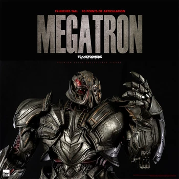  【В наличност】3A Трансформърс Threezero Премиум-клас Megatron Deluxe Edition The Last Knight фигурка за момчета са подбрани играчка