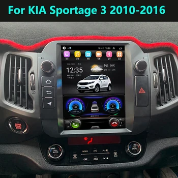  Радиото в автомобила на Видео За KIA Sportage 3 2012 2014 2015 Carplay Android13 Авторадио Навигация Магнитола Tesla Screen
