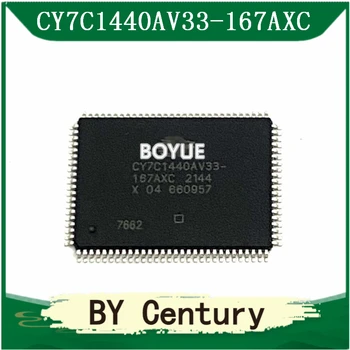  CY7C1440AV33-167AXC QFP100 за съхранение на интегрални схеми (IC) на Ново и оригинално склад