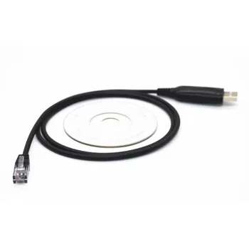  USB кабел за програмиране Yaesu с CD-движеща сила за Радио Vertex FT-1500 FT-1500M FT-1802 FT-1802M FT-1807 FT-1807M FT-1900R FT-2800