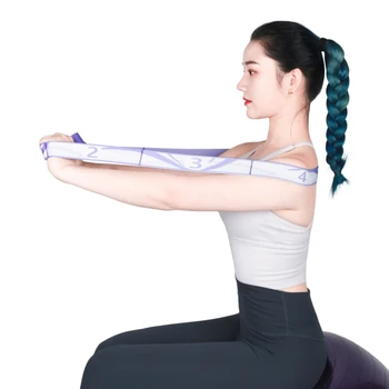  Эспандер, противоскользящий еластичен еластичен колан, колани за фитнес, аксесоари за практикуване на йога