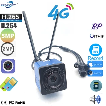  Камера 1080P 3G, 4G Box с пряко излъчване СИМ IP камера SD 4G СИМ карта RJ-45 видео система за наблюдение на Преместете статив за закрепване с помощта на обектив CS
