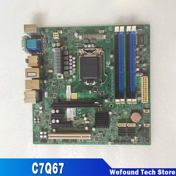  Сървърна дънна Платка 2-ро Поколение Core i3 i5 i7 Серията LGA1155 DDR3 PCI-E 2.0 За Supermicro C7Q67