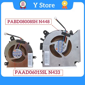  Y Store Нов Оригинален Вентилатор за Охлаждане на Лаптоп MSI PABD08008SH N448 PAAD06015SL N433 Безплатна Доставка