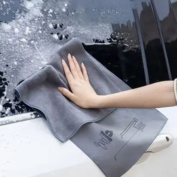  Кърпа за миене на колата с двустранно покритие от коралов руно, водопоглощающая микрофибър кърпа за автомобил