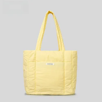  Ретро Дамска чанта-тоут, Зимни Нова мода, Персонални чанта през рамо, ежедневни найлонова чанта за крайградски пътувания, чанта за подмишниците, чанта, голям капацитет