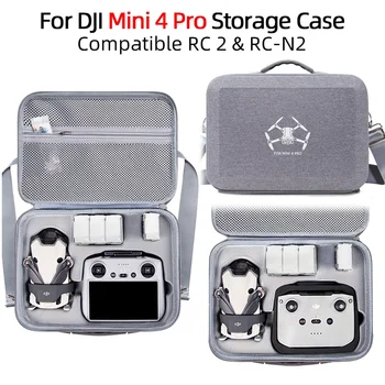  за DJI Mini 4 Pro и Чанта За съхранение Чанта Кутия За Съхранение на Дрона RC-N2/RC 2 Чанта за аксесоари DJI Mini 4-Pro Case