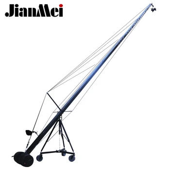 Стрела на крана Jianmei DS5-10m Heavy Triangle с електрическо управление, отточна тръба на шарнирна връзка кран, контролер камери, стабилизатор на наклон, концерт видео