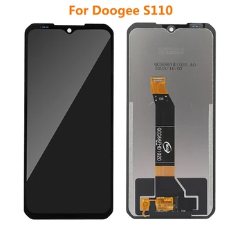  За Doogee S110 Резервни части за LCD сензорен дисплей и цифров преобразувател в събирането на 100% Тествани