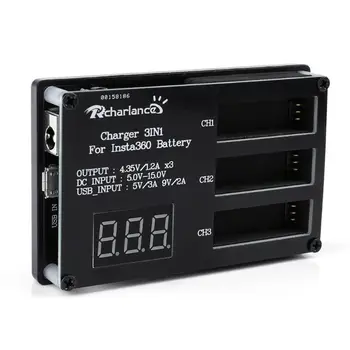  3 В 1 Концентратор за бързо зареждане Micro USB Powerbank 12V 3A EU/US Plug Power Ada