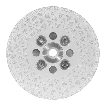  1БР 80-125 мм Diamond шлайфане кръг M10 M14, режещ диск за плочки, гранит, мрамор, диамантени отрезной кръг с двустранно покритие