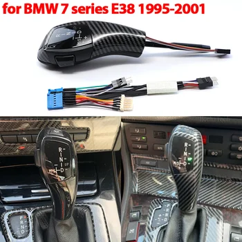  Щепсела и да Играе Led Дръжка Дръжка на скоростния Корона на скоростния За BMW 7 series E38 728i 730i 735i 740i 740iL 750i 730d 740d 1995-2001