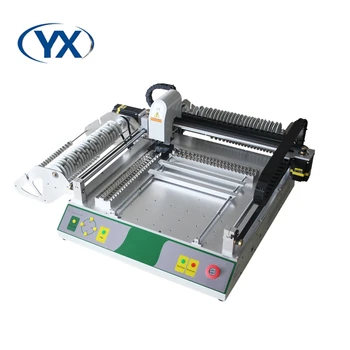  Отлична машина за производство на светодиоди/Машина за подбор и настаняване на печатни платки/Поялната SMD машината е Подходяща за 0402,0606,0805, SOP8 ... QFN
