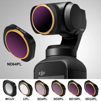  За DJI Pocket 2 UV CPL ND4PL ND8PL ND16 PL ND 32 PL ND 64 PL Филтър на Обектива на Камерата, за да DJI OSMO POCKET Аксесоари за Карданного на Окачването