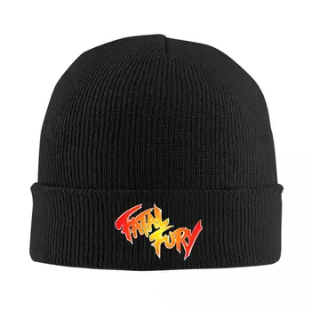  Fatal Fury Тери Богард Skullies, шапки, шапки, градинска унисекс облекло, зимно топло вязаная капачка, шапки за cosplay в играта на 
