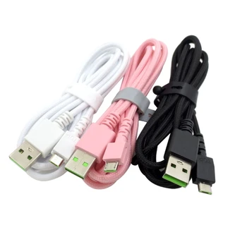  Кабел Micro USB Кабел Powerline за безжична мишка Naga Кабел за зареждане здрав и Издръжлив кабел совалка
