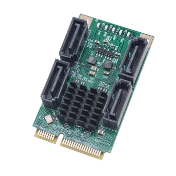  Високоскоростен пренос на данни от Mini PCIE до SATA3.0 с карта за разширяване на 5,0/2,5 gbps