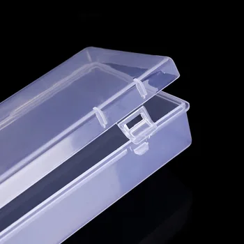  Кутия за инструменти за хардуерни части Прозрачна Пластмасова Кутия за съхранение на козметика, канцеларски материали, бижутерия/DIY Jewelry Прахоустойчив притежателя, калъф-контейнер