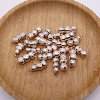 2023 Ново колие от естествени перли във формата на фъстъчено орех, окачване за бижута със собствените си ръце, колиета и аксесоари за гривни