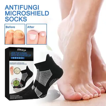  Микрокапсулированные Чорапи за глезените С Контрол на Мирис И Впитыванием Влага За Подобряване на Комфорта И Рехабилитация При Заболявания на ноктите На Краката W2A7