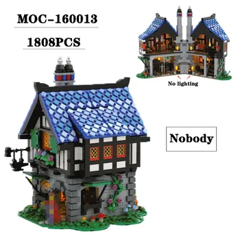  Градивен елемент на MOC-160013 Строителна Играчка Модел 160013ШТ Възрастни, Детски Пъзел Образование Рожден Ден на Коледна Играчка, Подарък Декорация