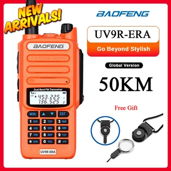  Обновете Двустранно радио Baofeng UV9R ERA V2 Уоки Токи на Далечни разстояния 50 КМ УКВ Портативна Радиостанция Уоки Ham CB Radio Comunicador
