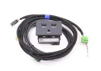  ЗА AUDI A3 8V/A4 S4/Q7 4M/Q8 4M/R8 Q2 Q3 MIB 2 CarPlay MDI USB AMI AUX Инсталирате Теглене на Кабели 6 PIN