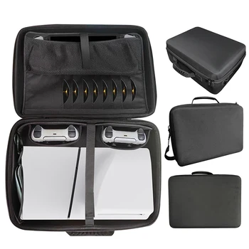  Калъф за носене преносима игрова конзола PS5 Slim, чанта за съхранение на преносим пътен походный калъф, чанта със защита от надраскване, игрови аксесоари