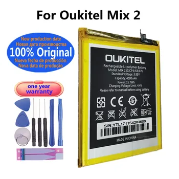  Нов 100% Оригинална Батерия на Телефона, За да Oukitel Mix 2 Mix2 4080mAh Благородна работа на смени Batteria Батерия + Номер за Проследяване
